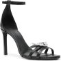 Zadig&Voltaire Amee Wing Court 90mm leather sandals Black - Thumbnail 2