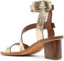 Zadig&Voltaire Cecilia Caprese 60mm sandals Gold - Thumbnail 3