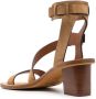 Zadig&Voltaire Cecilia Caprese 70mm leather sandals Brown - Thumbnail 3