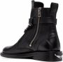 Zadig&Voltaire chain-detail leather boots Black - Thumbnail 3