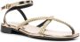 Zadig&Voltaire chain-link detail sandals Gold - Thumbnail 2