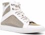 Zadig&Voltaire flash-detail glitter sneakers White - Thumbnail 2