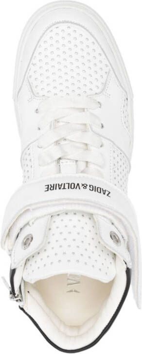 Zadig&Voltaire Flash mid-top sneakers White
