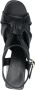 Zadig&Voltaire Forget Me Knot leather sandals Black - Thumbnail 4