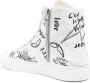 Zadig&Voltaire High Flash high-top leather sneakers White - Thumbnail 3