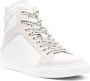 Zadig&Voltaire High Flash panelled leather sneakers White - Thumbnail 2