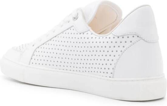 Zadig&Voltaire La Flash leather sneakers White