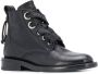 Zadig&Voltaire lace-up 30mm ankle boots Black - Thumbnail 2