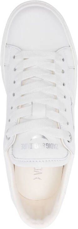 Zadig&Voltaire ZV1747 La Flash low-top sneakers White