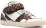 Zadig&Voltaire Mid Flash leopard-effect sneakers Neutrals - Thumbnail 2