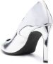 Zadig&Voltaire Perfect 100mm metallic-finish pumps Silver - Thumbnail 3