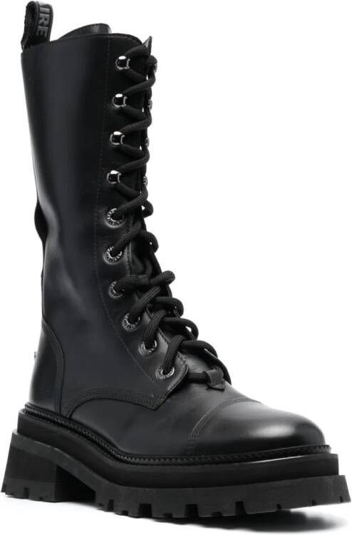 Zadig&Voltaire Ride lace-up boots Black