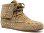 Zadig&Voltaire Santa Fe suede ankle boots Green - Thumbnail 2