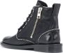 Zadig&Voltaire studded lace-up leather boots Black - Thumbnail 3