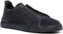 Zegna laceless low-top sneakers Blue - Thumbnail 2