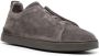 Zegna lo-top suede sneakers Grey - Thumbnail 2