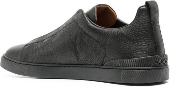 Zegna Triple Stitch low-top sneakers Black