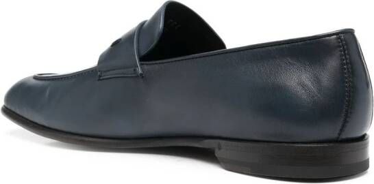 Zegna slip-on penny loafers Blue