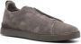 Zegna slip-on suede low-top sneakers Grey - Thumbnail 2