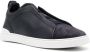 Zegna slip-on suede sneakers Blue - Thumbnail 2