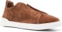 Zegna slip-on suede sneakers Brown - Thumbnail 2