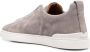 Zegna slip-on suede sneakers Grey - Thumbnail 3