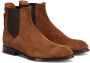 Zegna suede Chelsea boots Brown - Thumbnail 2