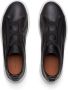 Zegna SECONDSKIN Triple Stitch leather sneakers Black - Thumbnail 4