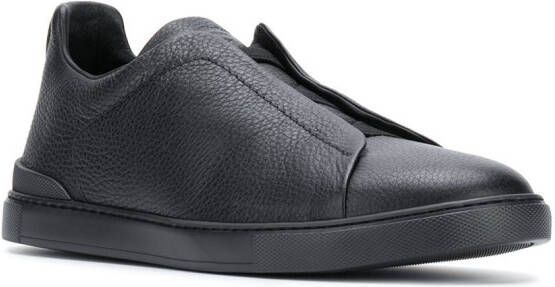 Zegna Triple Stitch low-top sneakers Black