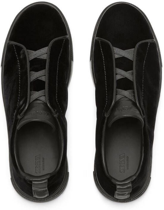 Zegna Triple Stitch™ Low Top sneakers Black