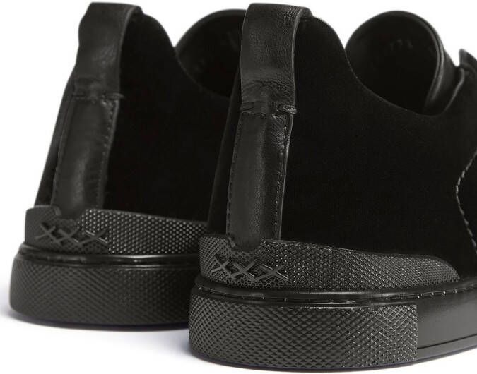 Zegna Triple Stitch™ Low Top sneakers Black