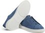 Zegna Triple Stitch canvas sneakers Blue - Thumbnail 3
