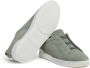 Zegna Triple Stitch suede sneakers Green - Thumbnail 3