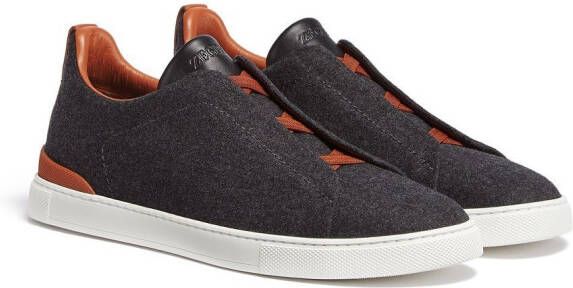 Zegna Triple Stitch™ low-top sneakers Grey