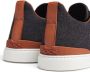 Zegna Triple Stitch™ low-top sneakers Grey - Thumbnail 3