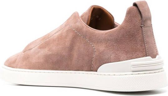 Zegna Triple Stitch™ low top sneakers Pink