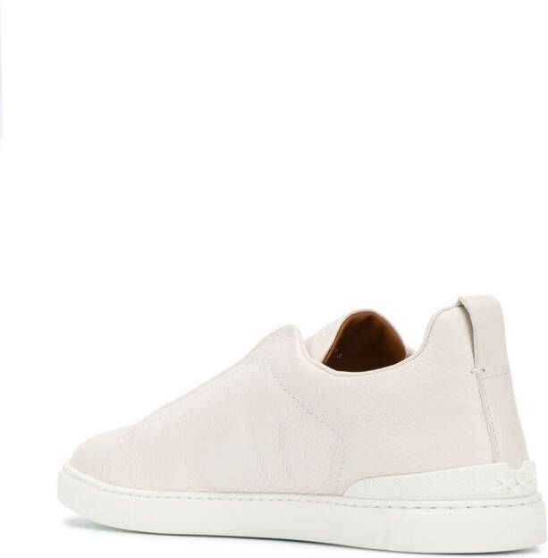 Zegna Triple Stitch low-top sneakers White