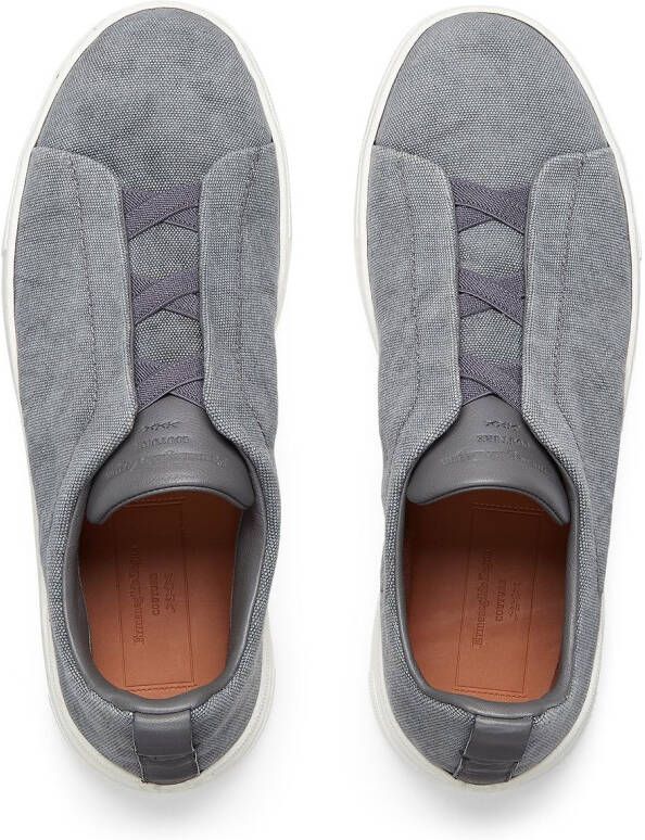 Zegna Triple Stitch sneakers Grey