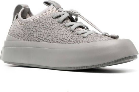 Zegna x MRBAILEY Triple Stitch textured sneakers Grey
