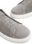 Zegna Triple Stitch suede sneakers Grey - Thumbnail 4