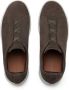 Zegna Triple Stitch suede trainers Brown - Thumbnail 3