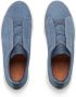 Zegna two-tone design sneakers Blue - Thumbnail 5