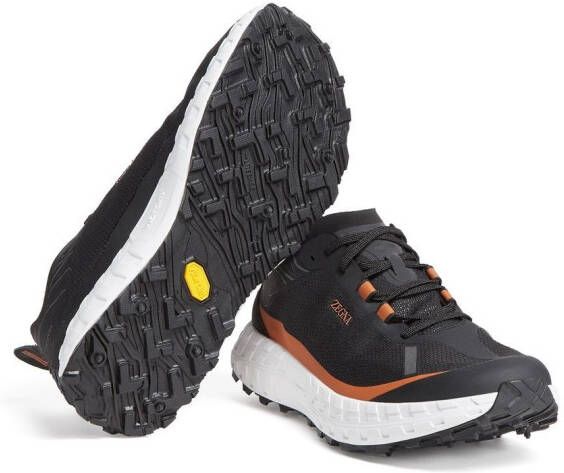 Zegna x norda low-top running sneakers Black