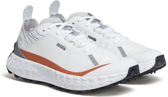 Zegna x norda low-top running sneakers White