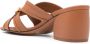 ZIMMERMANN Prisma 65mm leather sandals Brown - Thumbnail 3