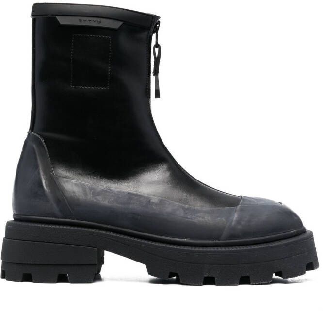 EYTYS 60mm zip-front chunky boots Black