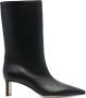 Fabiana Filippi 55mm pointed-toe leather boots Black - Thumbnail 1