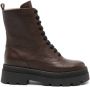 Fabiana Filippi ankle-length leather boots Brown - Thumbnail 1