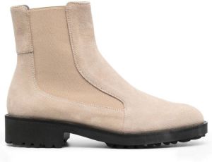 Fabiana Filippi ankle-length suede boots Neutrals