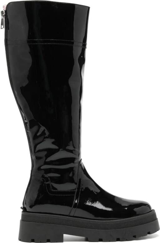 Fabiana Filippi knee-high chunky boots Black